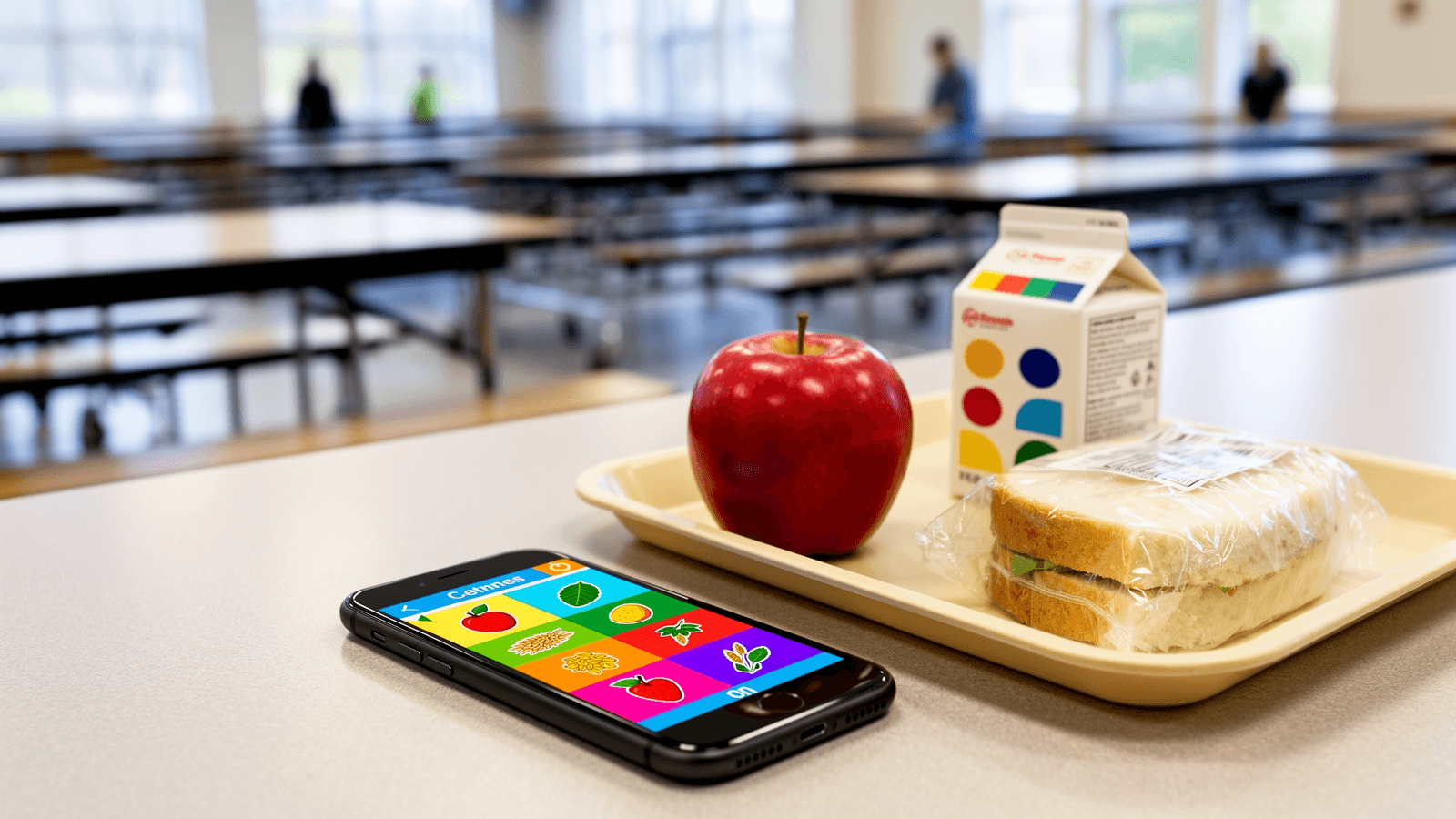 Ilustração: Pais brasileiros em Westfield, MA, ganham app para monitorar cardápio escolar dos filhos