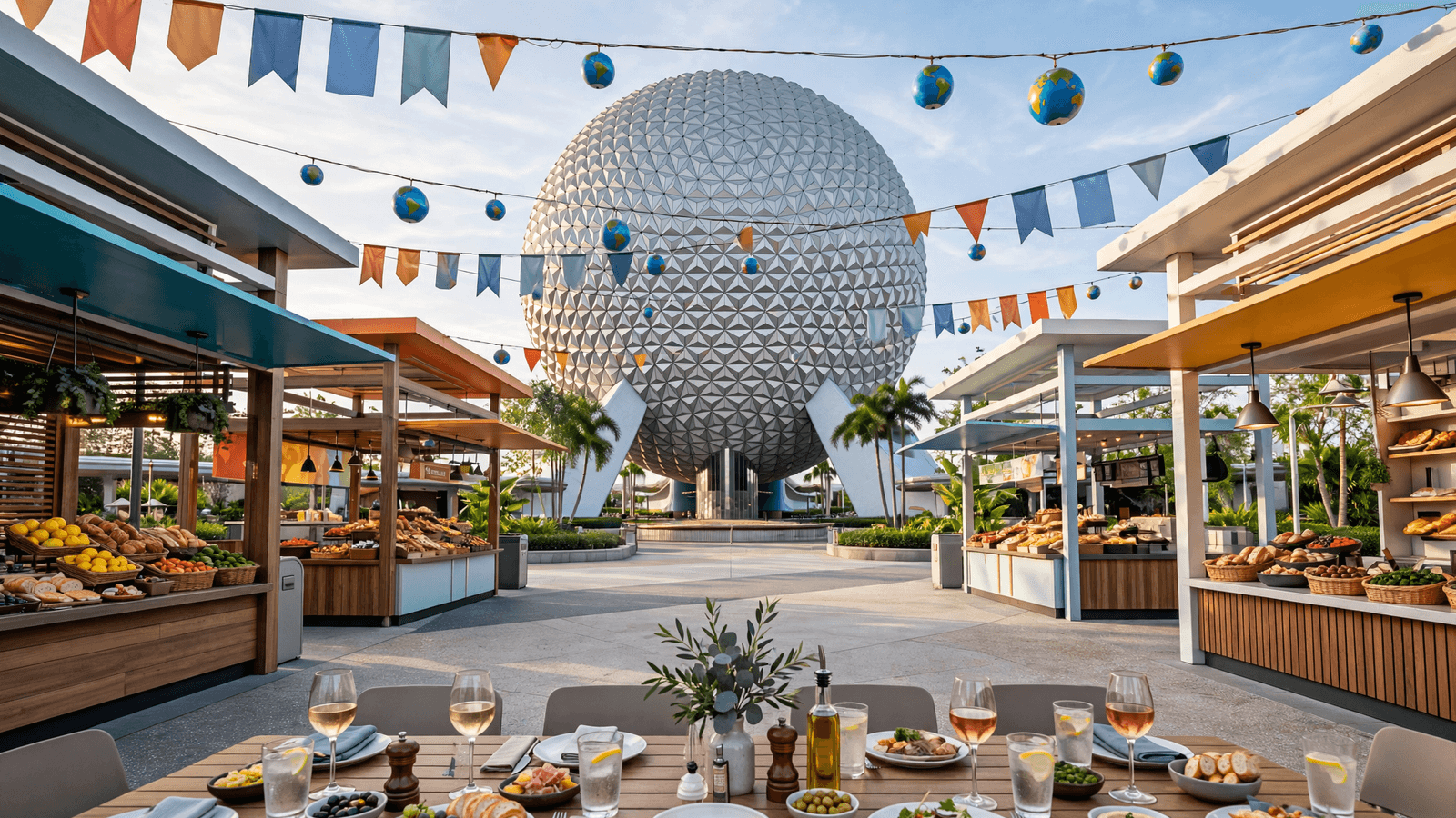 Ilustração: Disney dá largada ao Festival de Comida e Vinho da EPCOT 2025 em Orlando