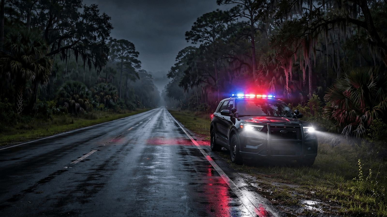Ilustração: Suspeito de carjacking em Volusia fica preso sem fiança após perseguição a 220 km/h
