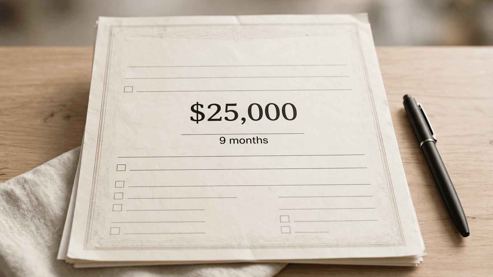 Ilustração: Quanto rende um CD de 9 meses com depósito de US$ 25 mil nos EUA?