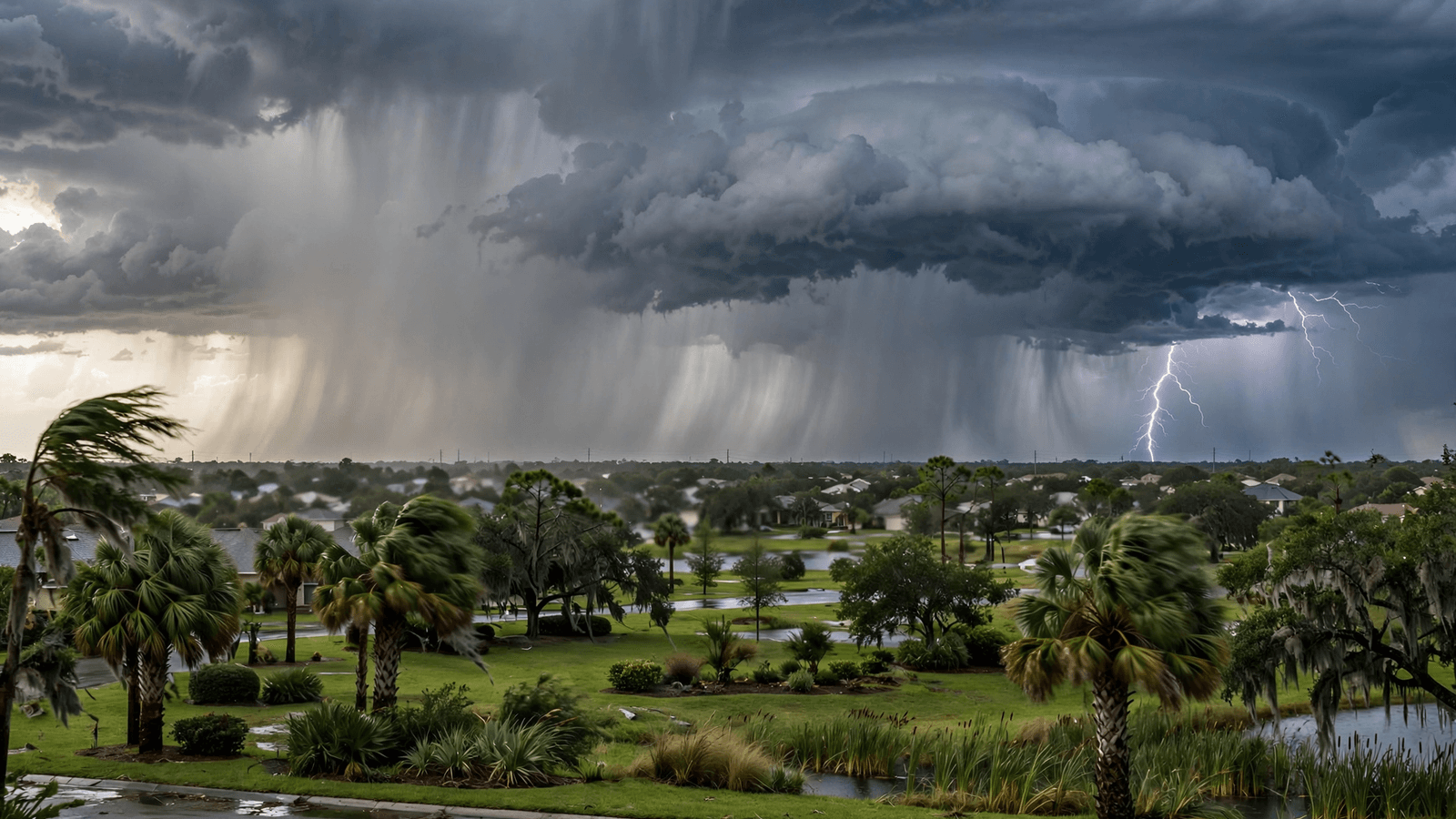 Ilustração: Mais tempestades na sexta-feira: cobertura menor, mas atenção continua em Orlando