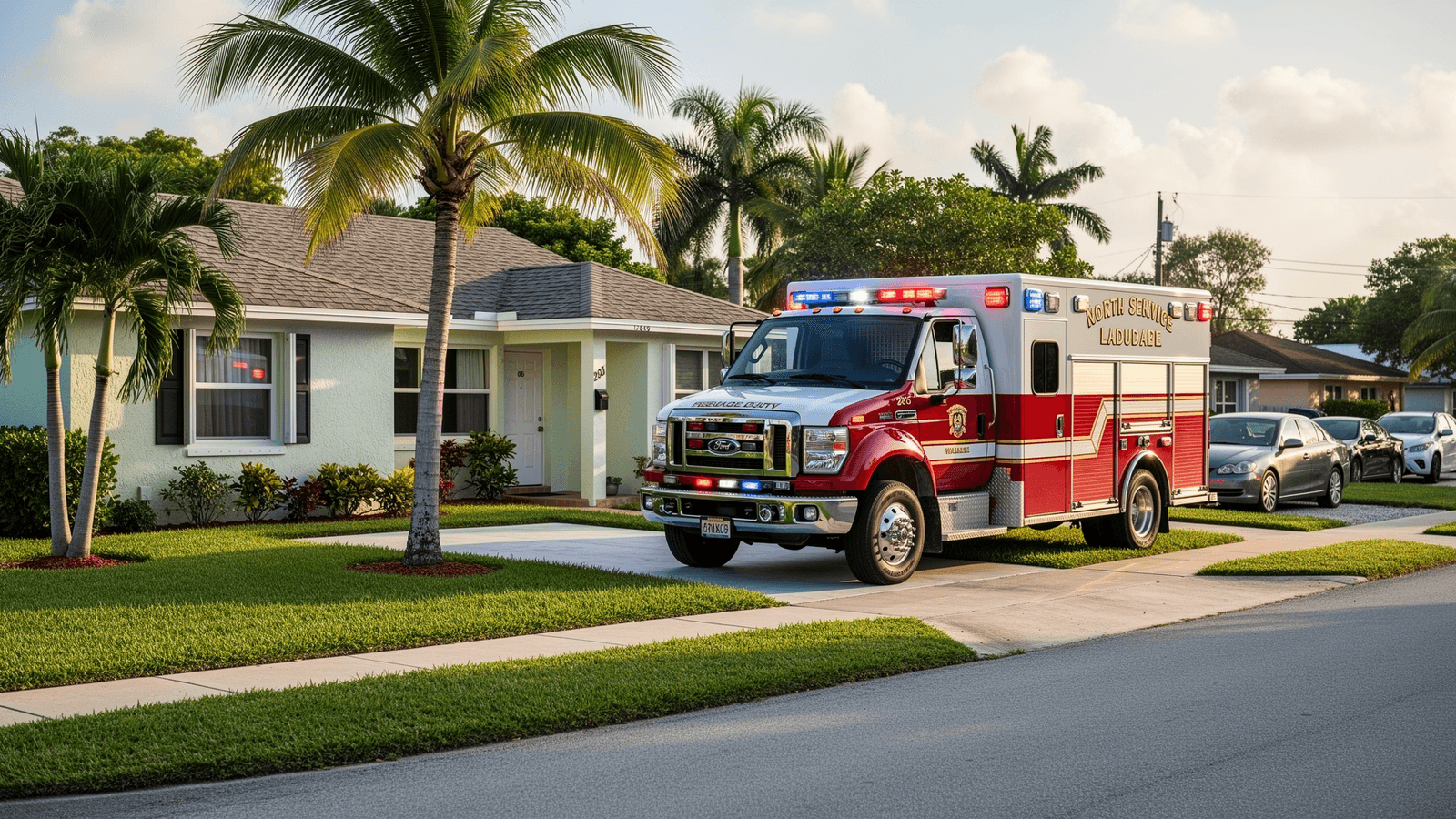 Ilustração: Alerta: mulher hospitalizada após afogamento em residência em North Fort Lauderdale