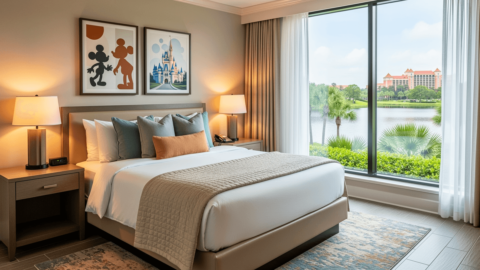 Ilustração: Disney mostra primeiras imagens do Lakeshore Lodge, resort que abre em 2027 em Orlando