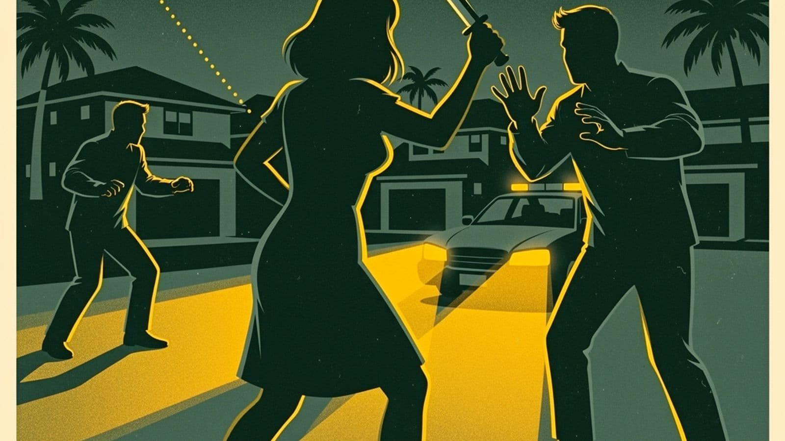 Ilustração interna: Mulher é acusada de apunhalar duas pessoas em Miami-Dade e Broward enquanto cumpria prisão domiciliar