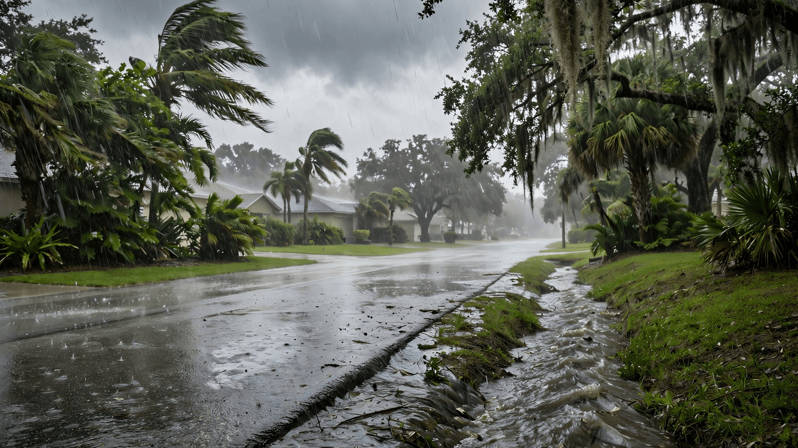 Ilustração: Segunda-feira de tempo típico de chuva na Flórida: como se preparar