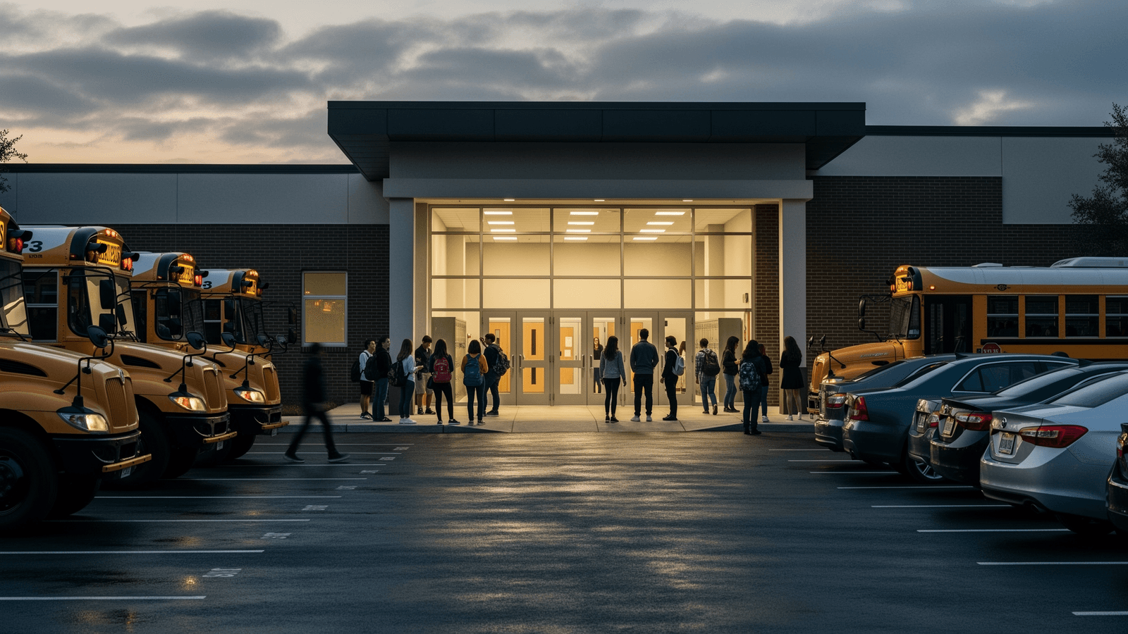 Ilustração: Queda de energia atrasa início das aulas na Astronaut High School em Titusville