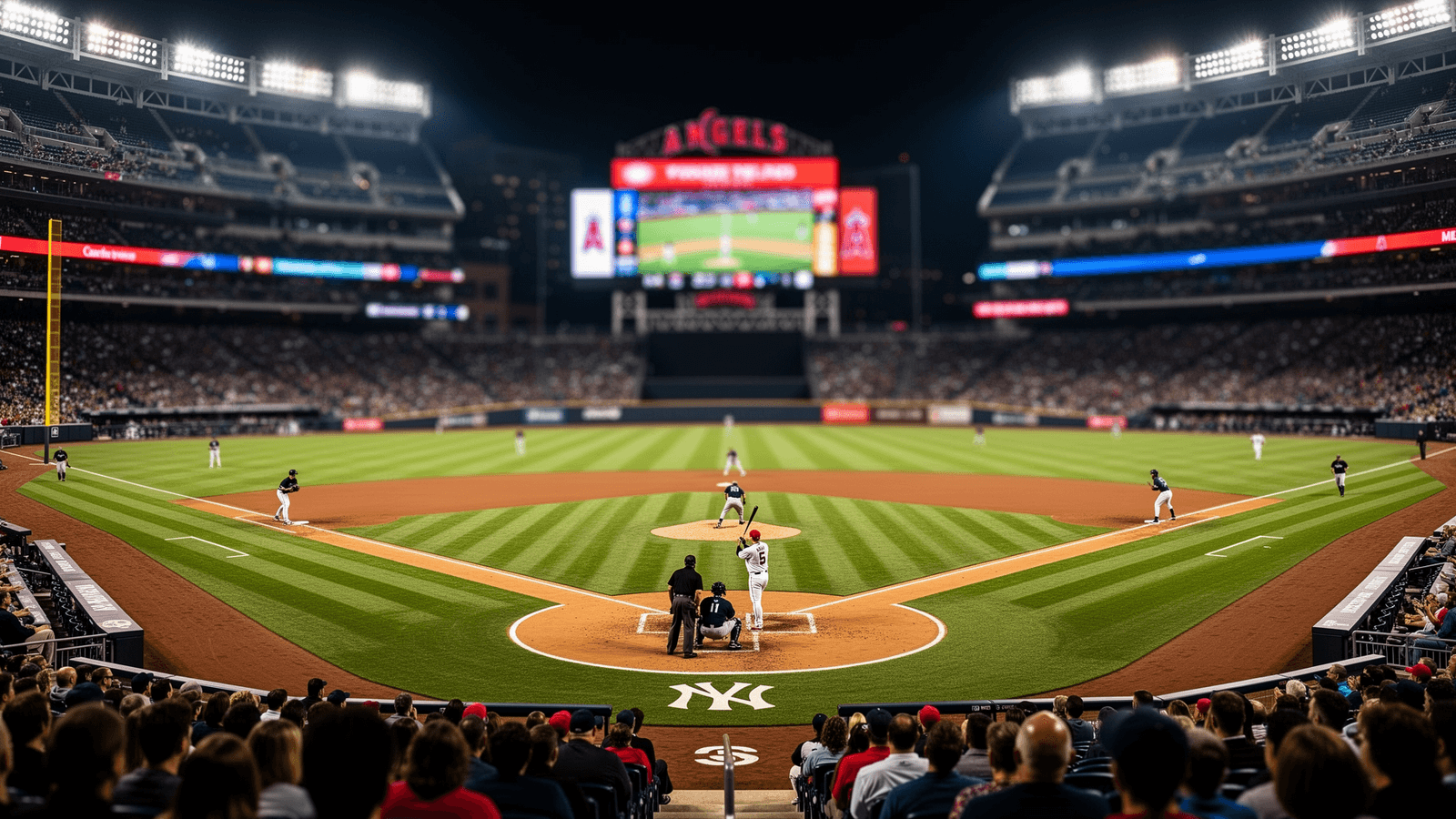 Ilustração: Yankees x Angels hoje (1/9): saiba como assistir de graça à transmissão ao vivo da MLB
